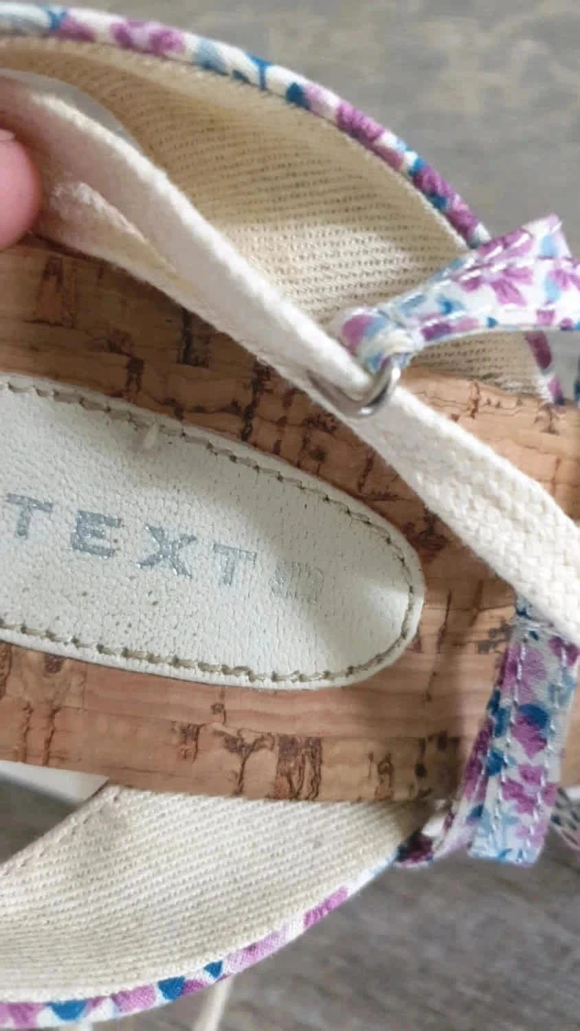 Texto 38 wedge sandals – photo 9
